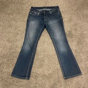 Express Low Rise Barely Boot Stella Jeans